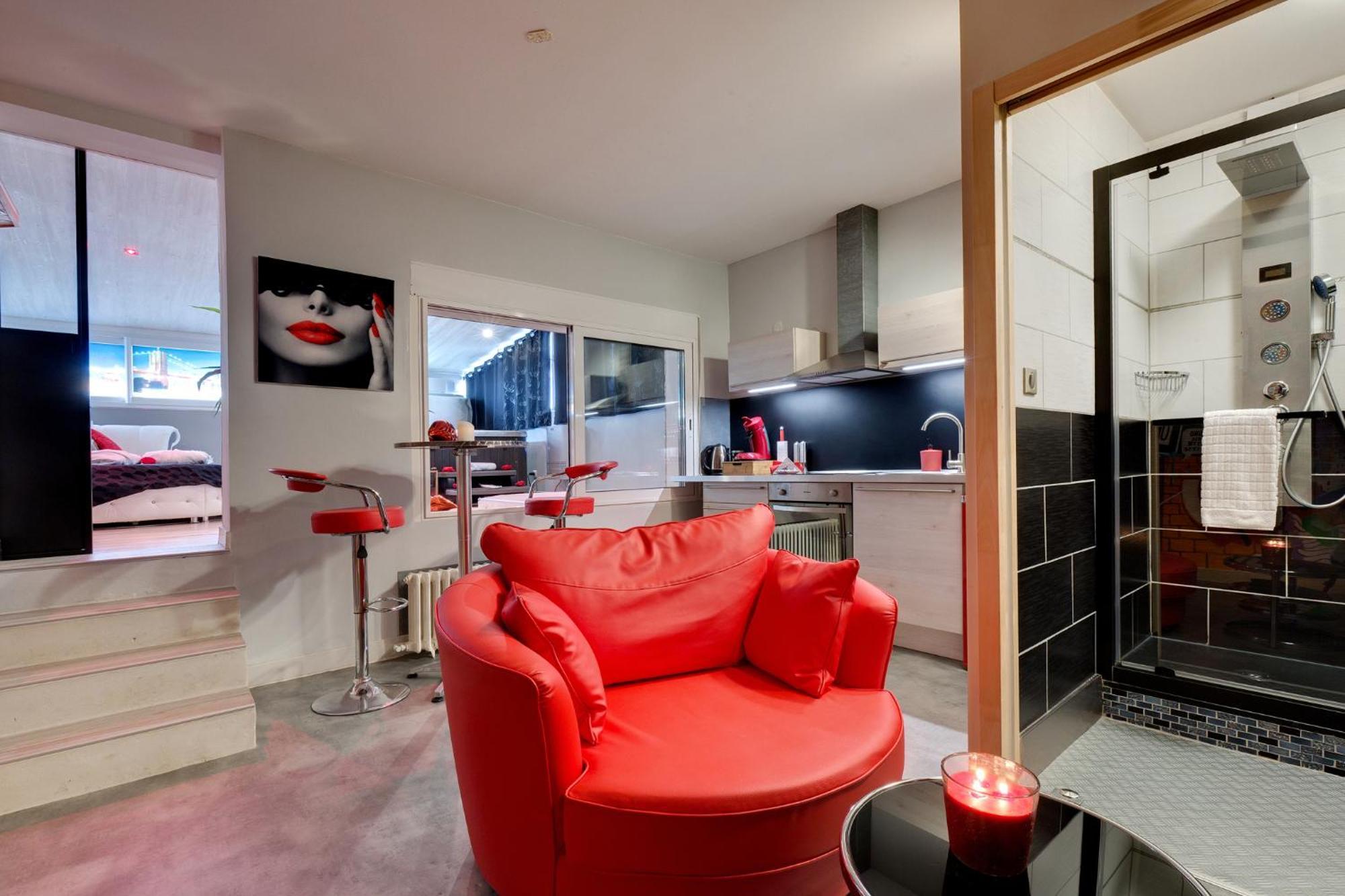 Suite Brooklyn Jacuzzi Vichy Dış mekan fotoğraf